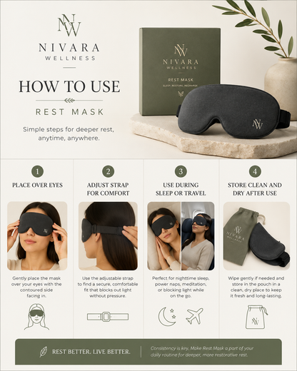 Rest Mask by Nivara Wellness