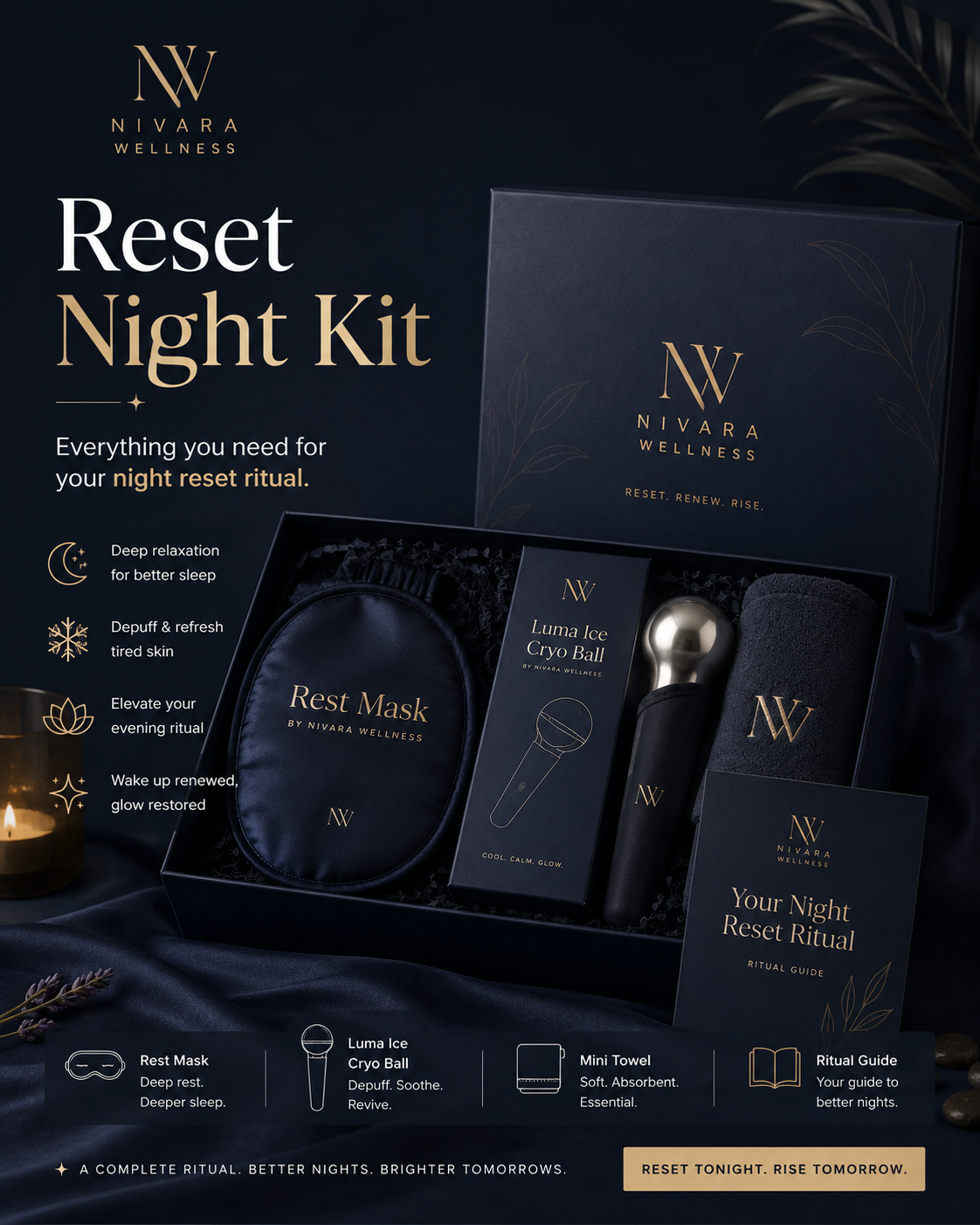 Rest Mask by Nivara Wellness