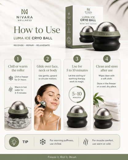 Luma Ice Cryo Ball by Nivara Wellness